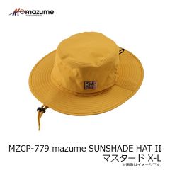 オレンジブルー　MZCP-778 mazume SUNSHADE HAT オリーブ X-L