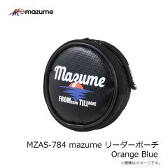 オレンジブルー　MZAS-784 mazume リーダーポーチ Orange Blue