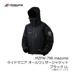 オレンジブルー　MZFW-793 mazume コア オールウェザースーツ ブラックカモ/ブラック L