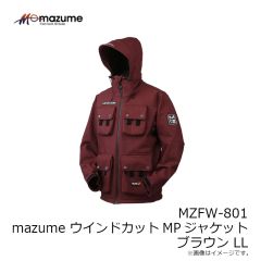 オレンジブルー　MZFW-797 mazume ウインドカットジャケット ネイビー 3L