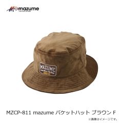 オレンジブルー　MZCP-811 mazume バケットハット ブラウン F