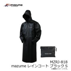 オレンジブルー　MZRJ-818 mazume レインコート ブラック S