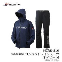 オレンジブルー　MZRS-819 mazume コンタクトレインスーツ ネイビー M