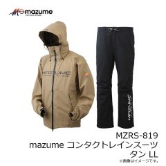 オレンジブルー　MZRS-819 mazume コンタクトレインスーツ タン LL