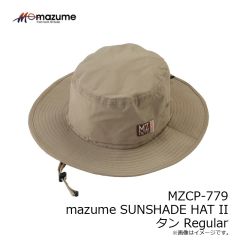 オレンジブルー　MZCP-779 mazume SUNSHADE HAT II タン Regular