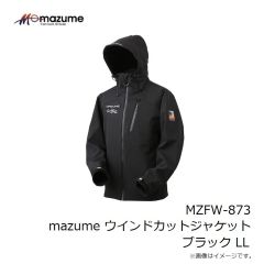 オレンジブルー　MZFW-873 mazume ウインドカットジャケット ブラック LL
