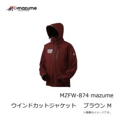オレンジブルー　MZFW-874 mazume ウインドカットジャケット インクブラック S