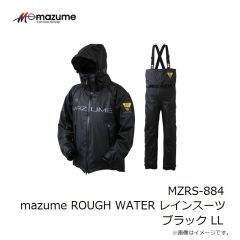 オレンジブルー　MZRS-884 mazume ROUGH WATER レインスーツ ブラック LL
