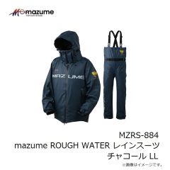 オレンジブルー　MZRS-884 mazume ROUGH WATER レインスーツ チャコール LL