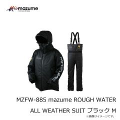 オレンジブルー　MZFW-885 mazume ROUGH WATER ALL WEATHER SUIT ブラック M