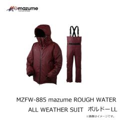 オレンジブルー　MZFW-885 mazume ROUGH WATER ALL WEATHER SUIT ボルドー LL
