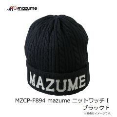 オレンジブルー　MZCP-F894 mazume ニットワッチ I ブラック F