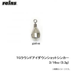 TGラウンドアイダウンショットシンカー 1/16oz (1.8g)
