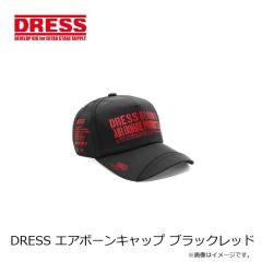 ドレス　DRESS エアボーンキャップ ブラックレッド
