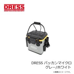 ドレス　DRESS バッカンマイクロ グレー/ホワイト