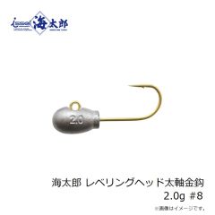 一誠　海太郎 レベリングヘッド 太軸金針 2.0g-#8