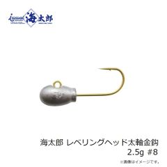 一誠　海太郎 レベリングヘッド 太軸金針 2.5g-#8