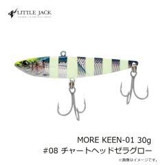 リトルジャック　MORE KEEN-01 モア キーン01 20g #08 チャートヘッドゼラグロー