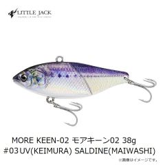リトルジャック　MORE KEEN-02 モアキーン02 28g #06 YELLOW STRIPE SHAD
