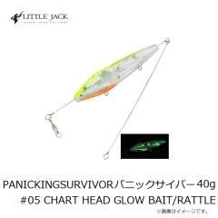 リトルジャック　PANICKING SURVIVOR パニックサイバー 40g #05 CHART HEAD GLOW BAIT/RATTLE