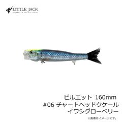 リトルジャック　ビルエット 160mm #06 チャートヘッドクケールイワシグローベリー