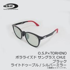 OSP　O.S.P×TORHINO ポラライズド サングラス CHUI チュイ ブラック ライトドゥーブル/シルバーミラー(ポラウィングライト)