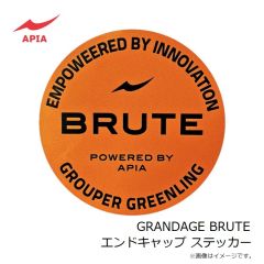 アピア　GRANDAGE BRUTE エンドキャップ ステッカー