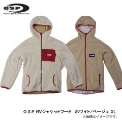 OSP　O.S.P RVジャケットフード ホワイト/ベージュ XL