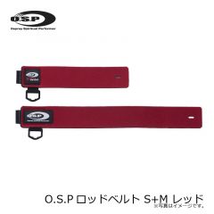 OSP O.S.Pロッドベルト S+M レッド