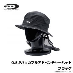 OSP　O.S.Pパッカブルアドベンチャーハット ブラック