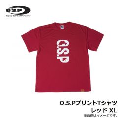 O.S.PプリントTシャツ ブラック XXL
