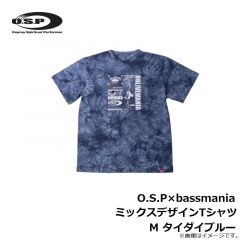 O.S.P×bassmania ミックスデザインTシャツ S ホワイト
