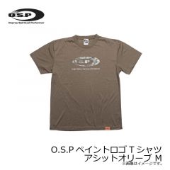 OSP　O.S.PペイントロゴTシャツ ホワイト S