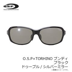 OSP　O.S.P×TORHINO ポラライズド サングラス BUNDI ブンディ ブラック ドゥーブルシルバーミラー