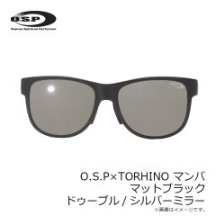 OSP　O.S.P×TORHINO ポラライズド サングラス MAMBA マンバ マットブラック ドゥーブルシルバーミラー