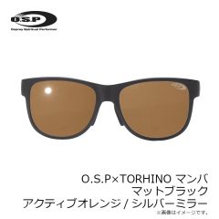 OSP　O.S.P×TORHINO ポラライズド サングラス MAMBA マンバ マットブラック アクティブオレンジシルバーミラー