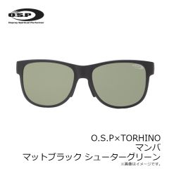 O.S.P×TORHINO ポラライズド サングラス MAMBA マンバ マットブラック シューターグリーン