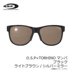 OSP　O.S.P×TORHINO ポラライズド サングラス MAMBA マンバ ブラック ライトブラウンシルバーミラー