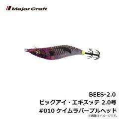 BEES-2.0 ビッグアイ・エギスッテ 2.0号 #010 ケイムラパープルヘッド