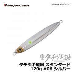 メジャークラフト　タチジギ道場 スタンダード　100g　#06 シルバー