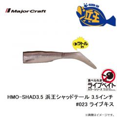 メジャークラフト　HMO-SHAD3.5 浜王シャッドテール 3.5インチ #023 ライブキス