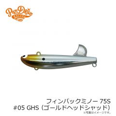 フィンバックミノー75S #01 RH
