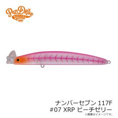 ポジドライブガレージ　ナンバーセブン117F #07 XRP ピーチゼリー