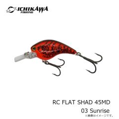 イチカワフィッシング　RC FLAT SHAD 45MD 03 Sunrise