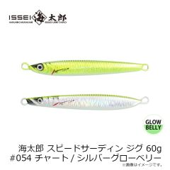 一誠　海太郎 スピードサーディン ジグ 60g #006 アカキン
