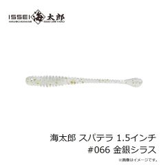 一誠　海太郎 スパテラ 1.5インチ #066 金銀シラス