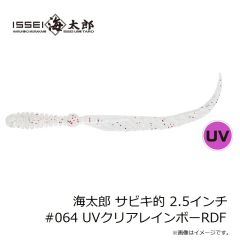 一誠　海太郎 サビキ的 2インチ #064 UVクリアレインボーRDF