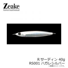 ジーク　Rサーディン 40g 001 ハガレシルバー