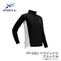 エクセル　FP-5061 ドライシャツ ブラック M