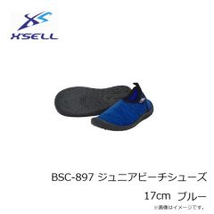 エクセル　BSC-897 ジュニアビーチシューズ 16cm ブルー
